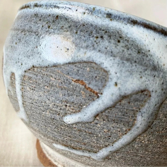 Vintage Glazed Stoneware Mixing Bowl - Picture 14 of 16